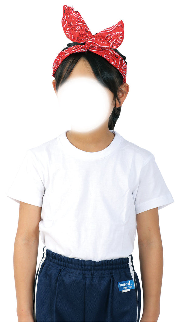 Easy bandana tusha red01