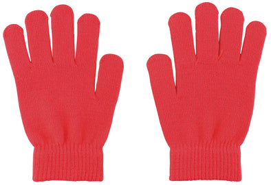 Colored growth gloves large red01