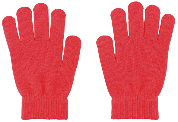 Colored growth gloves large red01