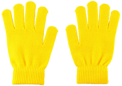 Colored Nobinobi Gloves Large Yellow01