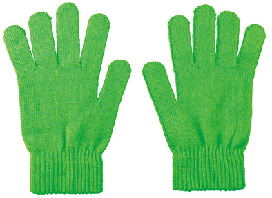 Colored Gloves Large Fluorescent Green01
