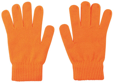 Colored Gloves Large Fluorescent Orange01