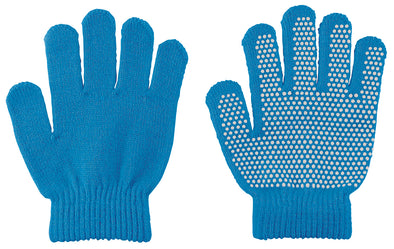 Colored stretchy gloves with anti-slip, blue01