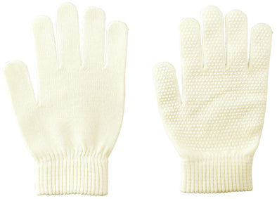 Colored stretchy gloves, large, non-slip, white01