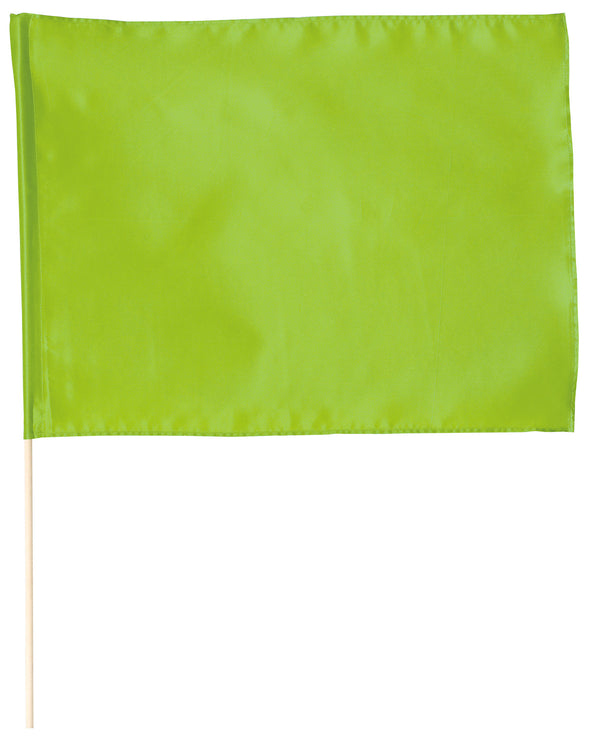 Satin Big Flag Fluorescent Green Φ12mm01