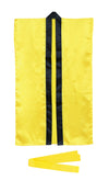 Soft satin long happy J yellow (with headband)01