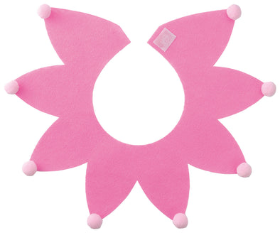 Felt collar pink01