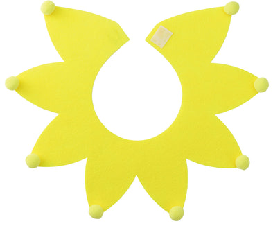 Felt collar yellow01