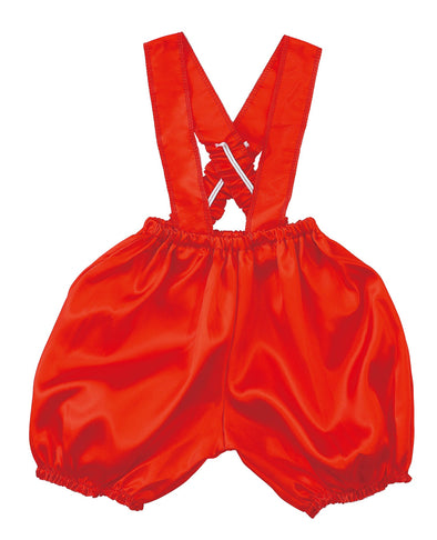 Soft satin salpette pumpkin pants C red01