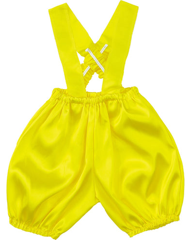 Soft satin salpette pumpkin pants C yellow01