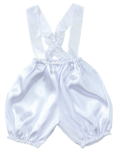 Soft satin salpette pumpkin pants J white01