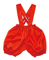 Soft satin salpette pumpkin pants J red01