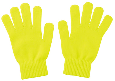Colored Gloves Large Fluorescent Yellow01