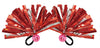Easy Cheer Pom Pom Red Silver with Bell01