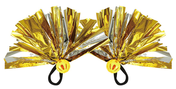 Easy Cheer Pom Pom with Bell Gold Silver01