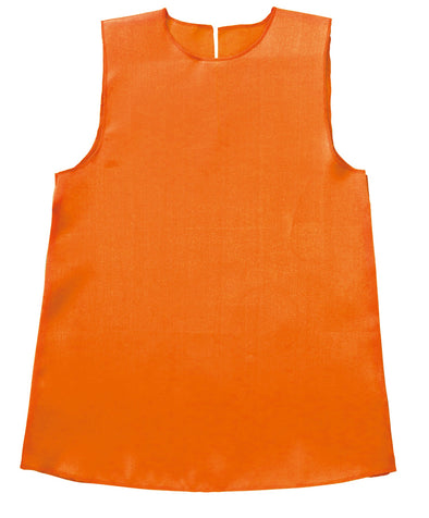 Soft satin one piece C orange01