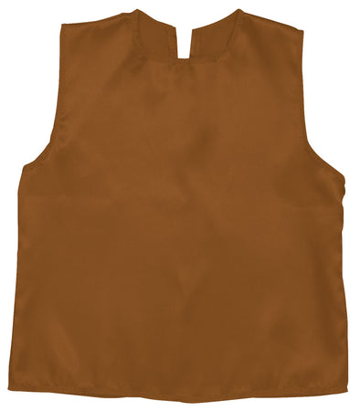 Soft satin shirt C brown01