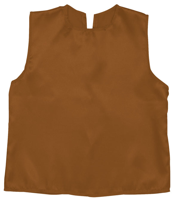 Soft satin shirt C brown01