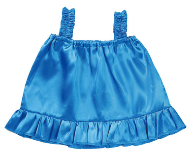 Soft satin bische blue01