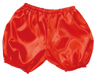 Soft satin pumpkin pants C red01
