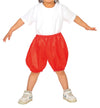 Soft satin pumpkin pants C red02