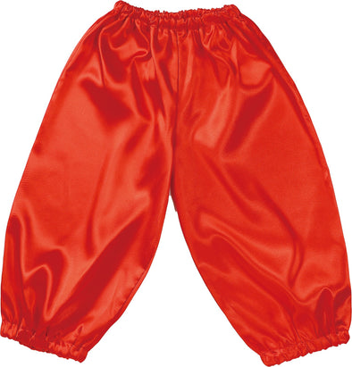 Soft satin salle pants C size red01