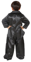 Soft satin jacket black03