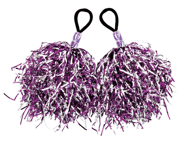 Hands-Free Pom-Pom Purple Silver01