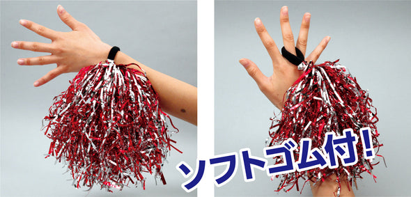 Hands-Free Pom-Pom Purple Silver01