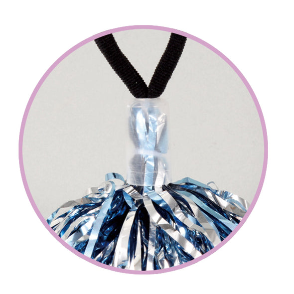 Hands-Free Pom-Pom Purple Silver03
