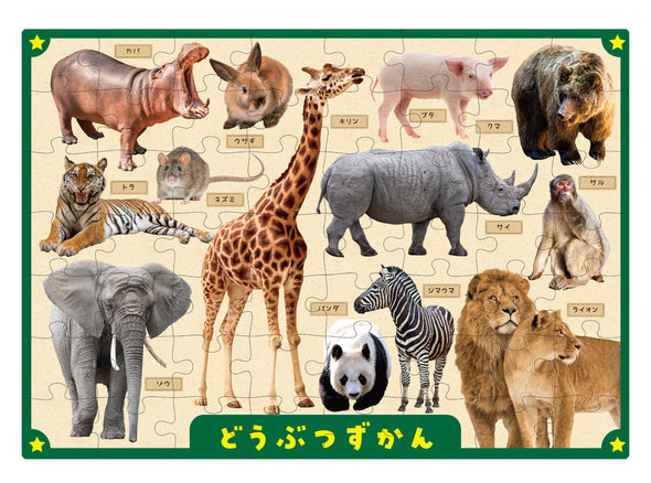 Animal puzzle with gum01