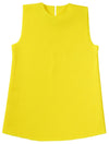 Felt one piece yellow J size01