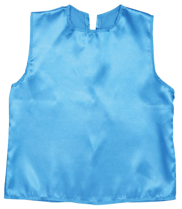 Soft satin shirt J blue01
