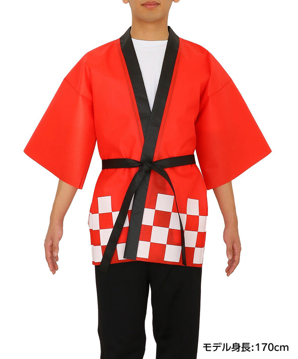 Color non-woven fabric Happy Festival (L) red06