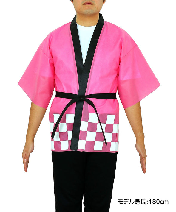 Color non-woven fabric Happy Festival (L) pink08