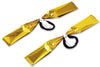 Hand-free pompom with name tag, gold silver01