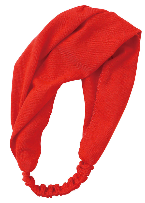 Color Hair Turban Red01