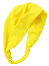 Color Hair Turban Yellow01