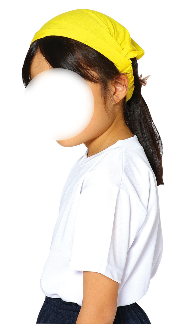 Color Hair Turban Yellow02