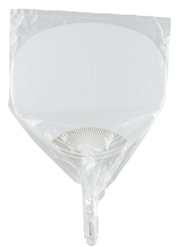 Set of 5 Pori flat pattern fans with white lining01