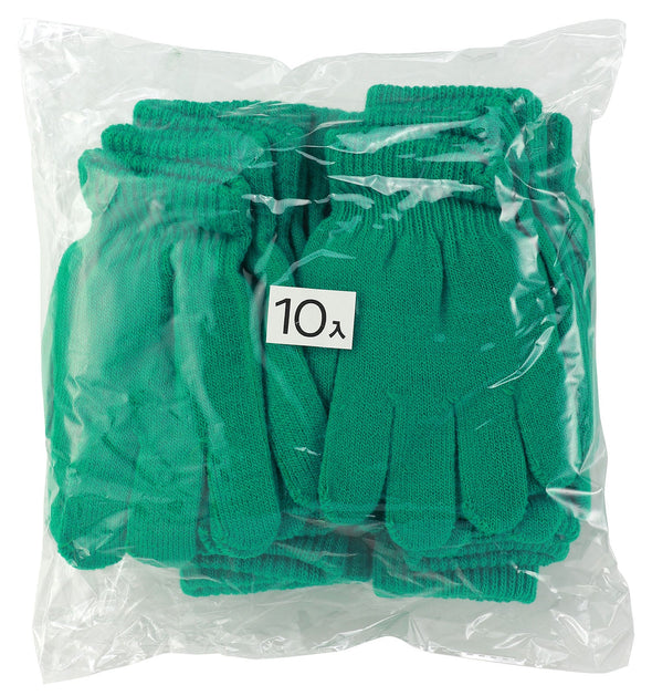 Colored Nobinobi Gloves Green 10 pairs01