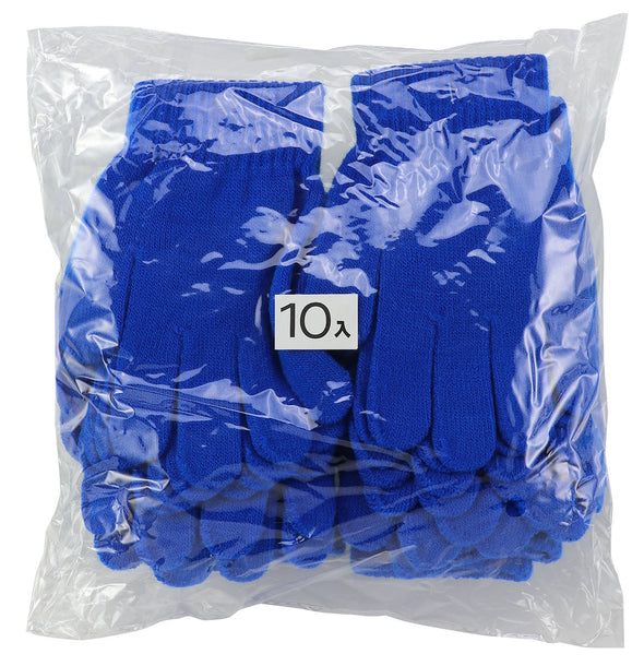Colored Nobinobi Gloves Colbal Blue 10 pairs set01