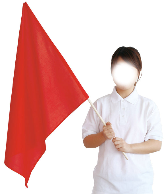 Large Flag Red Round Rod φ12mm02