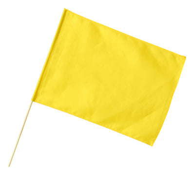 Large Flag Yellow Round Rod φ12mm01