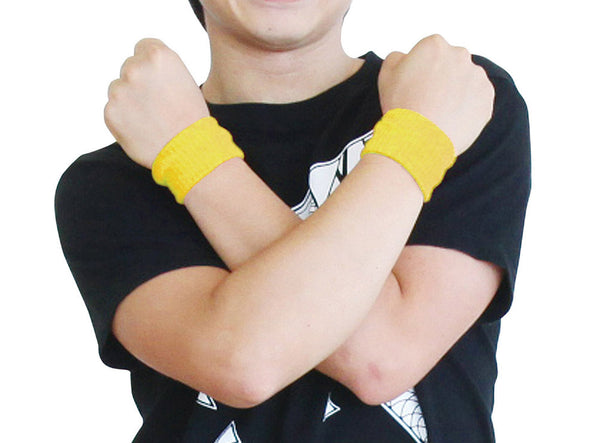 Dance wristband yellow01