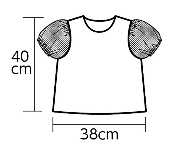 Puff sleeve soft satin shirt light blue01