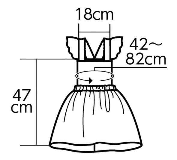 Soft satin pillow skirt red01