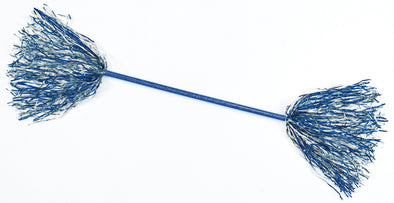 Sparkling Ponpon Button Blue Silver01