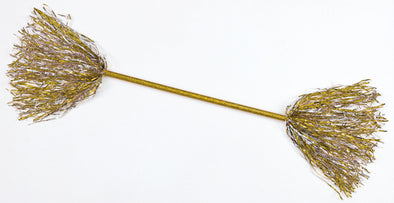 Sparkling Ponpon Button Gold Silver01