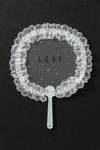 Transparent fan white pattern01